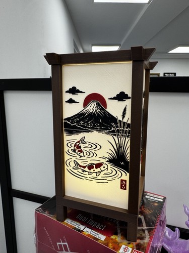 Shoji style printed led - printed,
