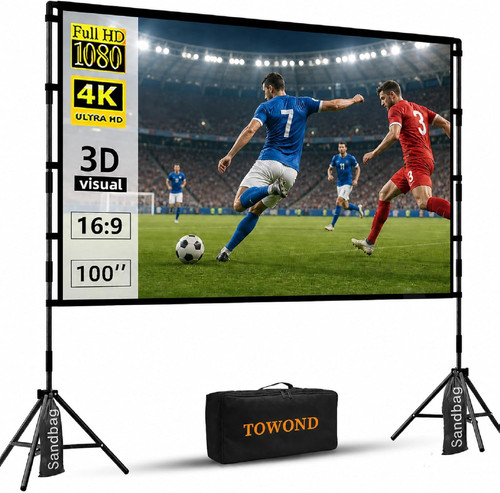 Projector screen and stand - projector,