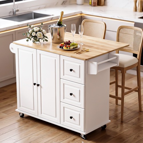 Kitchen island with - with, side