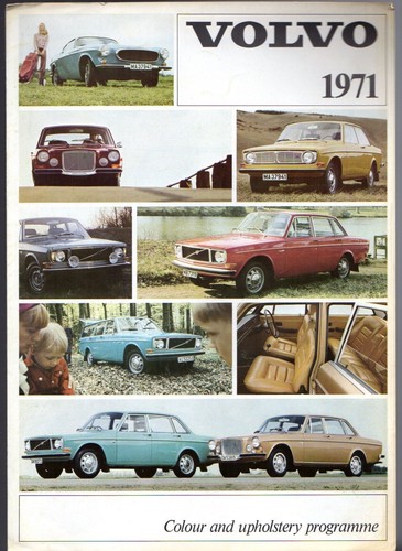 Volvo colour trim 1970 - colour, &