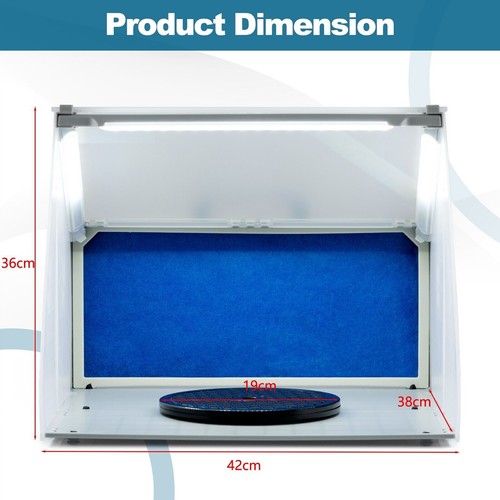 Airbrush spray booth portable - spray,