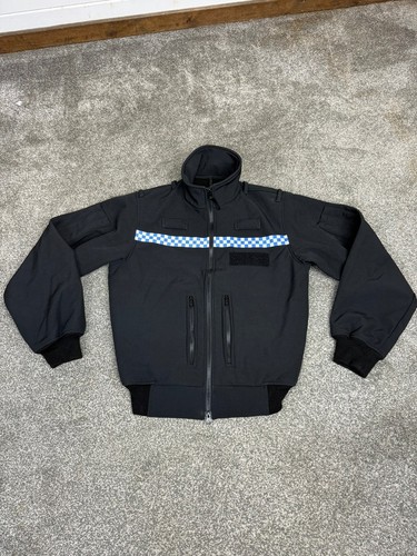 Black soft shell fleece jacket - soft,