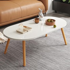 Low Oval Coffee Table Mid