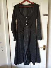 Dracula Clothing Black Brocade