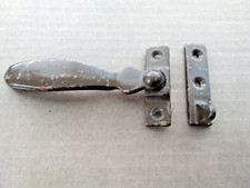 Vintage Crittall Brass Bronze Window Handle Lever Latch Catch + Locking bar