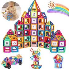 180pcs Magnetic Construction