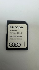 Genuine Audi 8W0-919-866 AB SAT NAV SD Card 2018 Maps A3 A4 A5 Q2 Q5 (MIB-HS) UK