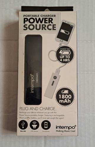 Intempo portable charger power - intempo,