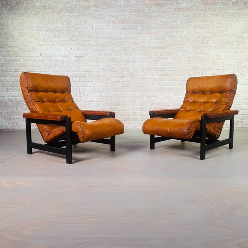 Vintage danish tan - tan, leather