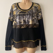 Kali Orea Top Size 16 Black