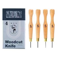 4Pcs Wood Carving Chip Detail