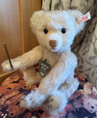 Steiff rosalia musical bear - rosalia,
