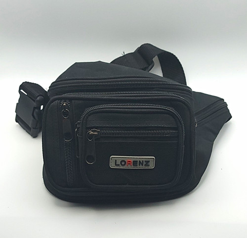 Lorenz black waist bag - waist,