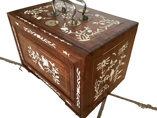 Antique vintage mahjong set - antique,