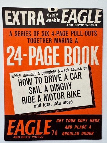 Eagle comic advertising - , 1950s