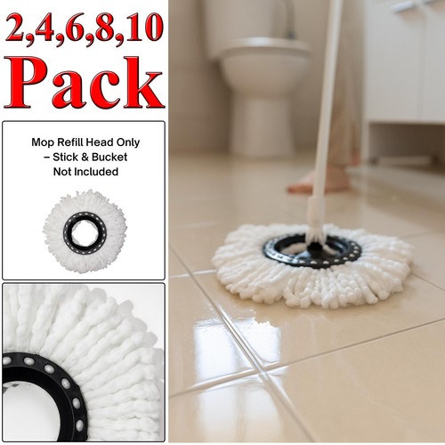 Spin mop heads - 2-10, refill