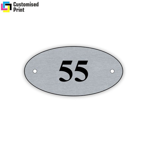 Personalised house number - house,