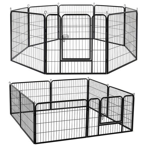 Large sturdy metal - metal, playpen