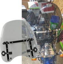 Moto Large 18x16" Windshield Windscreen UK For Suzuki Intruder 750 800 1400 1500