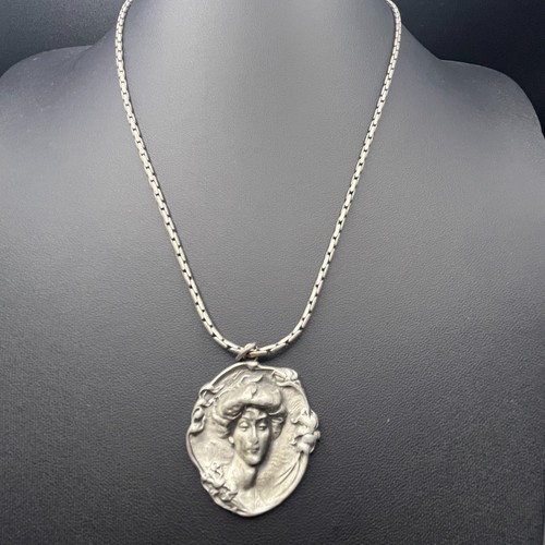 Vintage pewter art nouveau - vintage,