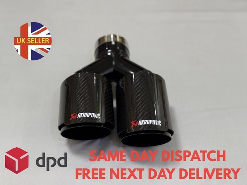 Akrapovic dual exhaust tip - dual,