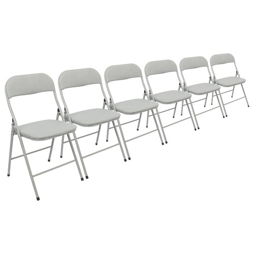 Fabric padded metal folding - fabric,
