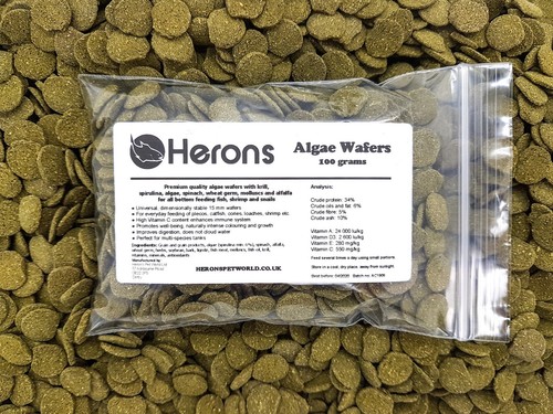 Herons premium algae wafers - premium,