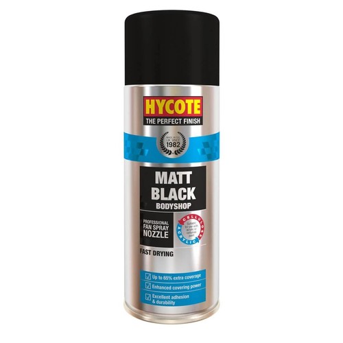 Hycote matt black fast - hycote, drying
