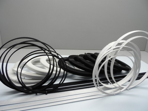 Steel boning tape cotton - steel,