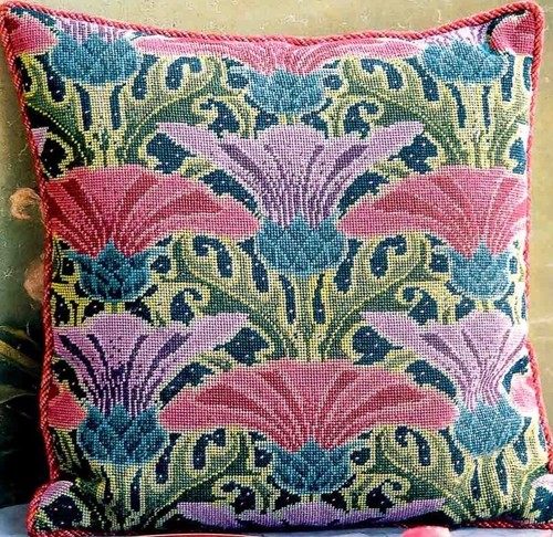 New ehrman tapestry cushion - new,