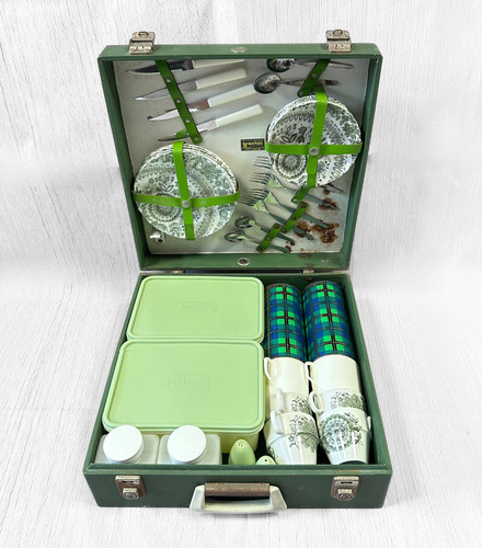 Vintage picnic set 1950s - picnic,