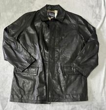 Nickelson Leather Jacket Black New Tagged Vintage Size XL