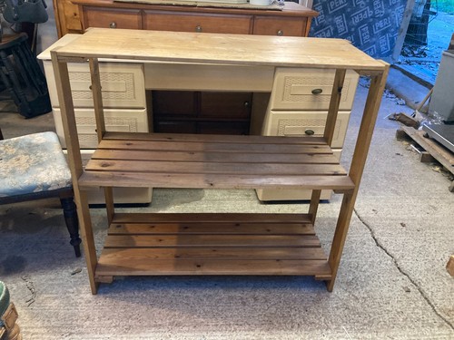 Pine slatted shelving - slatted, 94