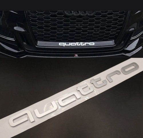 Matte silver quattro front - silver,