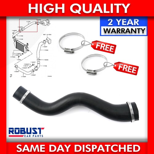 Turbo outlet air intercooler - outlet,