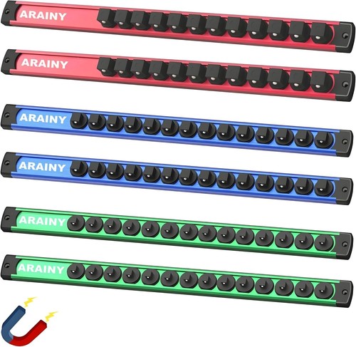 Magnetic socket holder 6pc - magnetic,
