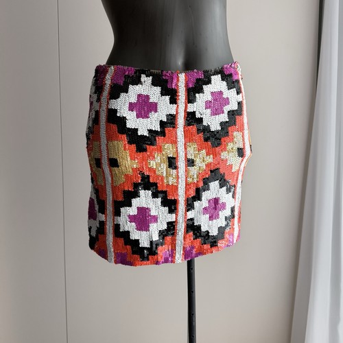 Topshop mini skirt sequins - skirt, us