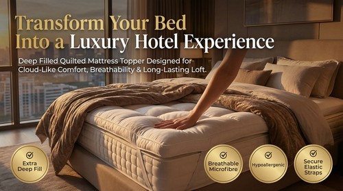Hotel quality mattress topper - hotel,
