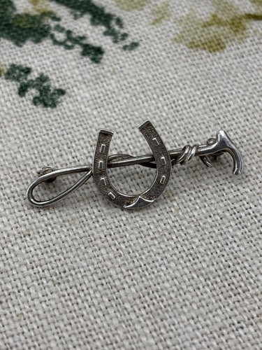 Vintage 925 silver horseshoe - 925,
