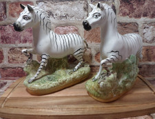 ZEBRA'S STAFFORDSHIRE FIGURE