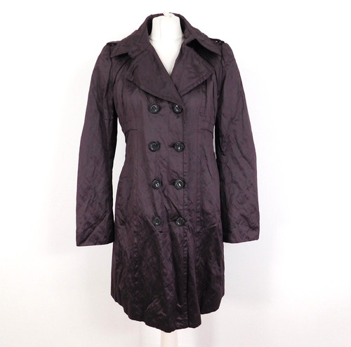 Creenstone brown trench coat - creenstone,