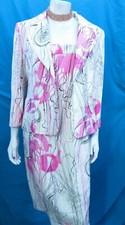LUIS CIVIT  pink ivory silk