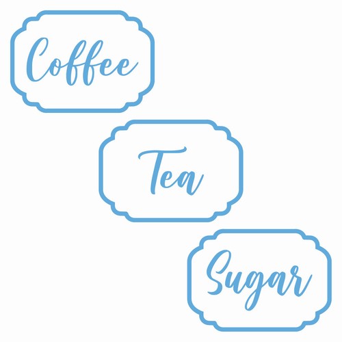 Tea coffee sugar kitchen jar - coffee,