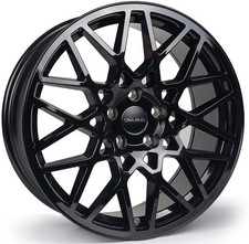 Alloy Wheels 18" Dare LG2 Black Gloss For VW Golf R32 [Mk5] 05-10