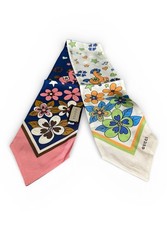 Gucci scarf 100% Silk Pony 70s