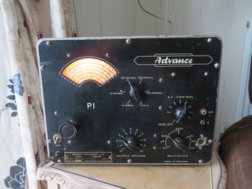Vintage advance signal - advance, rf