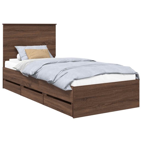 Bed frame with drawer - bed,
