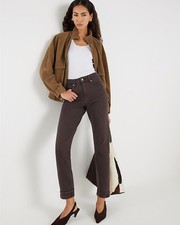 River Island Womens Brown Tailored Jeans 14 Regular