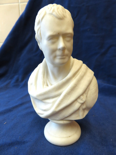 Goss crested china bust - crested, sir