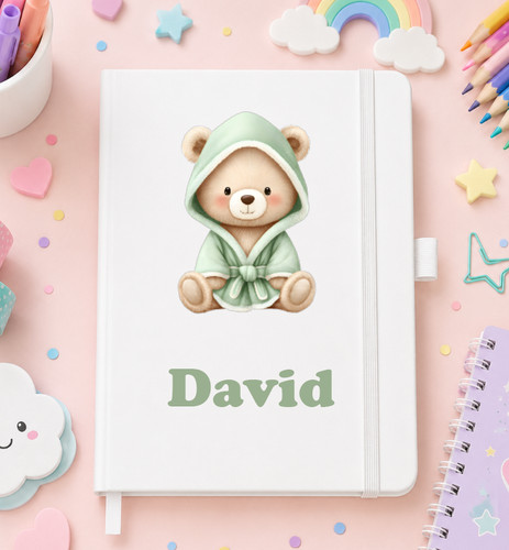 Personalised new baby journal - baby,